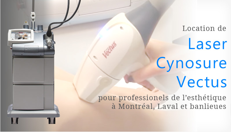 Location de laser Cynosure Vectus pour les professionnels en esthétique